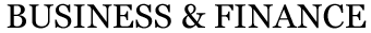 Business & Finance