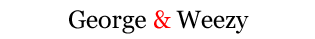 George & Weezy The Jeffersons