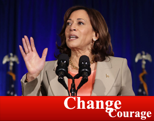 Kamala Harris - Change & Courage
