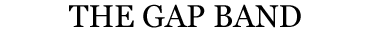 The Gap Band