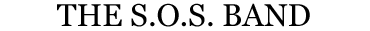 The S.O.S. Band